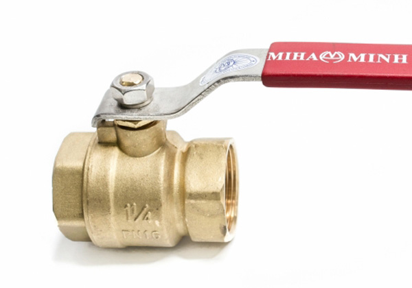 Van Bi Đồng Tay Gạt MIHA DN15, DN20, DN25, DN32, DN40 Minh Hòa