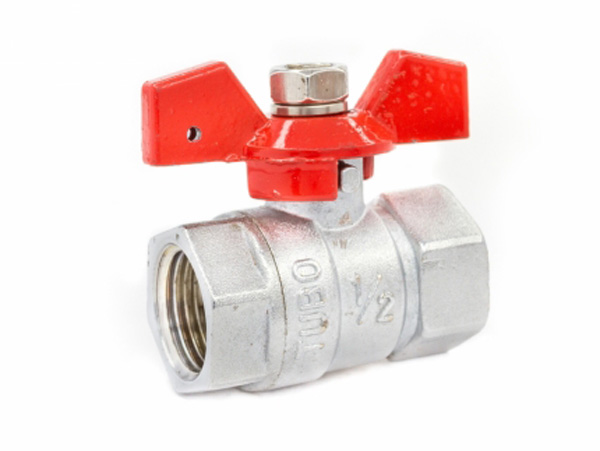 Van Bi Mạ Crom Tay Bướm TUBO DN15 Minh Hòa