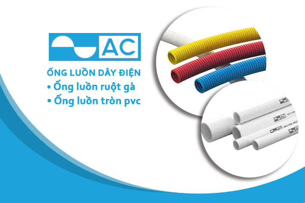 [Bảng Giá] Ống Luồn Dây Điện PVC - Chính Hãng AC