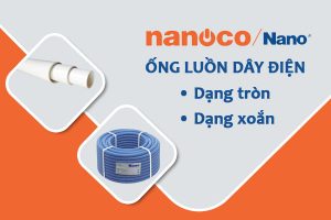 [Giá Bán] Ống Luồn Dây Điện Nanoco - Dạng Xoắn - Dạng Tròn
