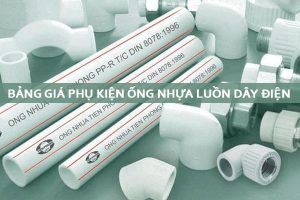 [Giá Bán] Phụ Kiện Ống Luồn Dây Điện Tiền Phong - Nhựa uPVC