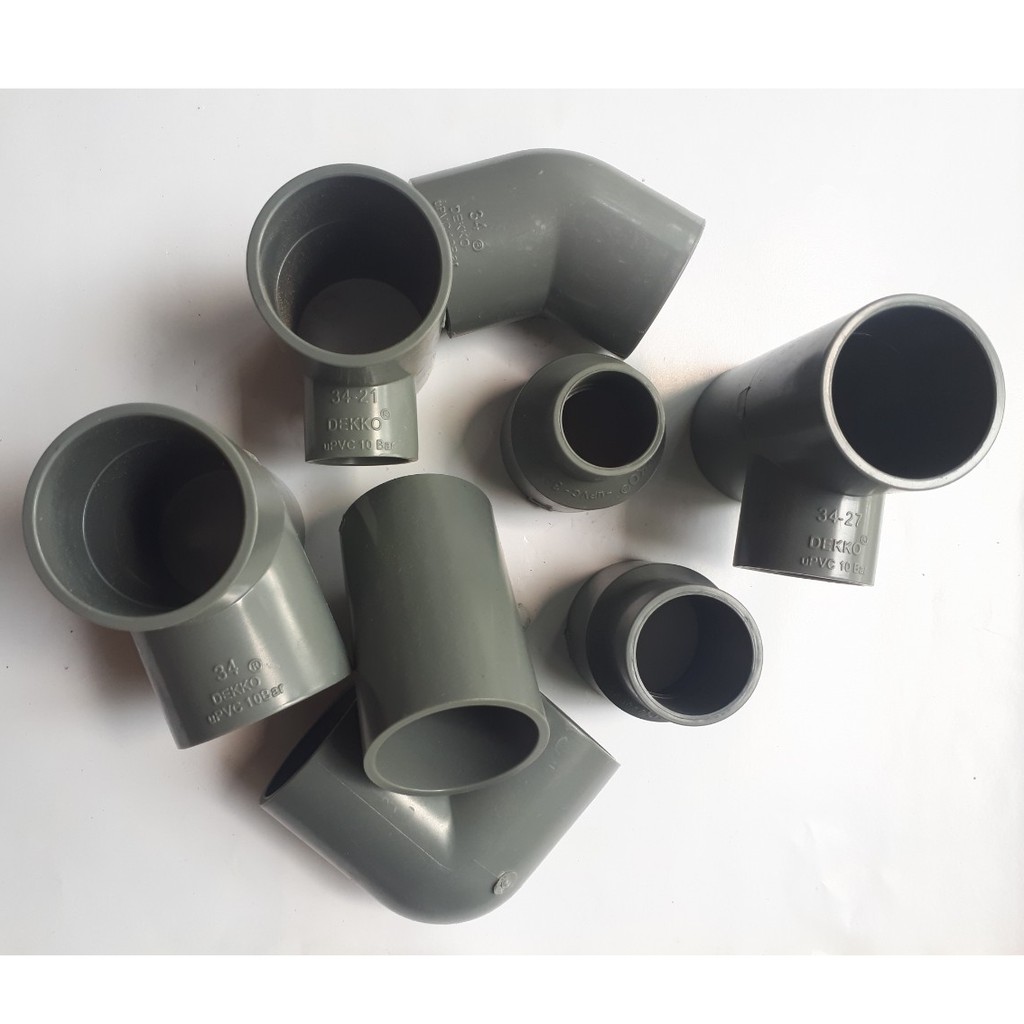 Cút góc tê phụ kiện ống nhựa uPVC Bình Minh chính hãng.