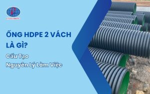 Ống HDPE 2 vách