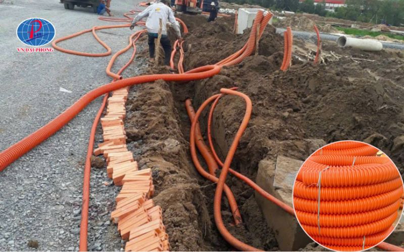 Phân loại ống PE gân xoắn phổ biến hiện nay