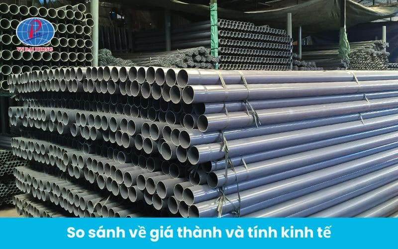 So sánh ống nhựa Bình Minh và Hoa Sen về giá thành
